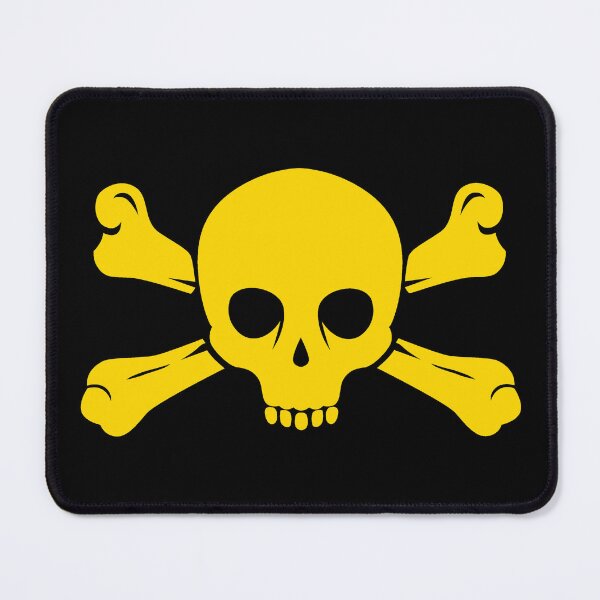 Item preview, Gold Skull and Crossbones designed and sold by pattern-archive.