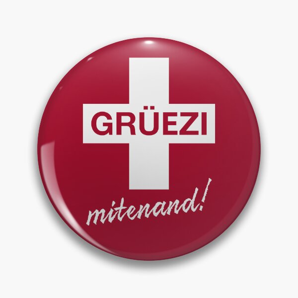 Item preview, Grüezi Mitenand! (Swiss Flag / Switzerland) designed and sold by MrFaulbaum.