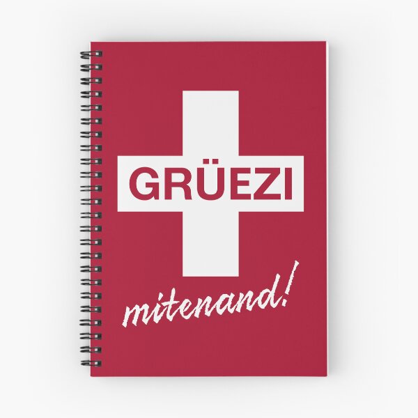 Item preview, Grüezi Mitenand! (Swiss Flag / Switzerland) designed and sold by MrFaulbaum.