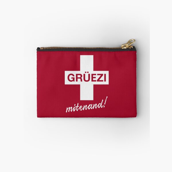 Item preview, Grüezi Mitenand! (Swiss Flag / Switzerland) designed and sold by MrFaulbaum.