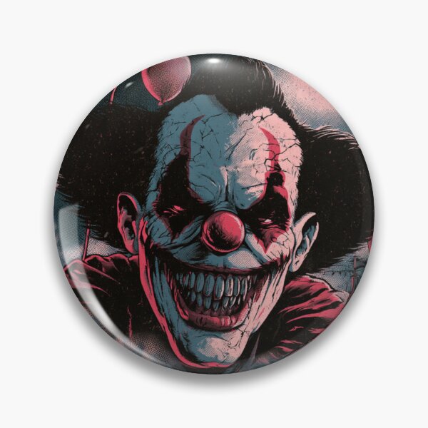 Item preview, Creepy Clown | T-Shirt designed and sold by NicolasGlowArt.