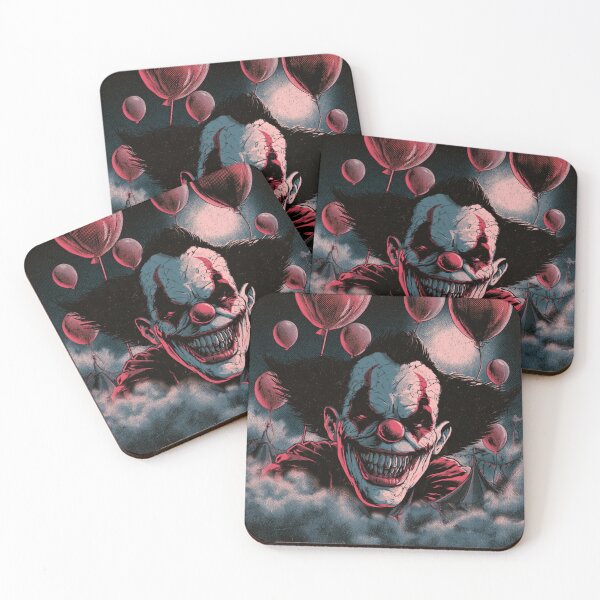Item preview, Creepy Clown | T-Shirt designed and sold by NicolasGlowArt.