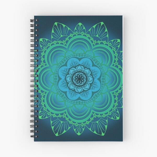 Item preview, Blue and Green Mandala Art designed and sold by B-wills-2-art.
