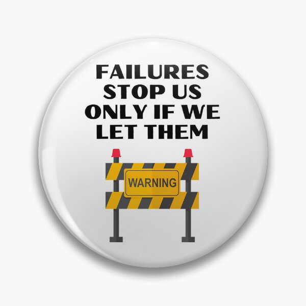 Item preview, Warning Message About Failure designed and sold by VaedaCaper.