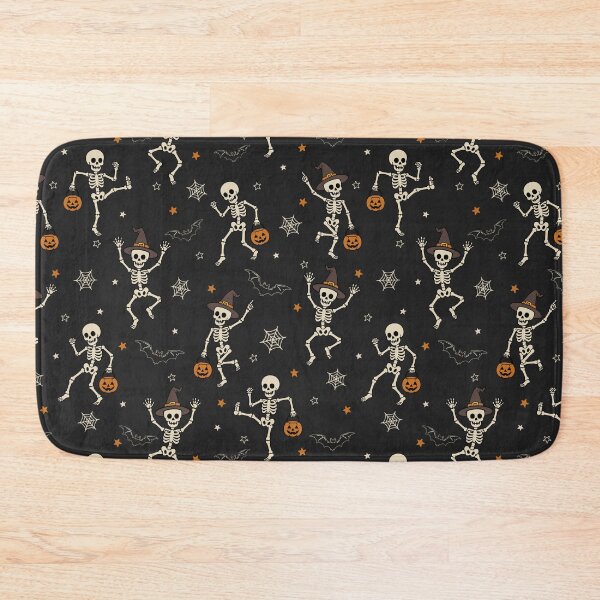 Item preview, Dancing Skeletons Halloween | Witch Hats, Pumpkin Buckets & Spooky Bats designed and sold by Uniquememorable.