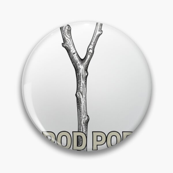 Artikelvorschau, „Rod Pod Schmod Pod“ Hazel Bankstick Fishing – Grafik für traditionelle Angler entworfen und verkauft von Always-Angling.