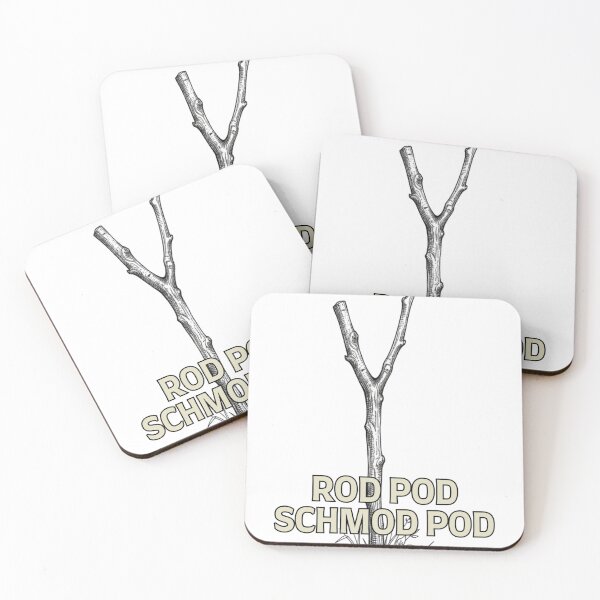 Item preview, “Rod Pod Schmod Pod” Hazel Bankstick Fishing – Traditional Angler Graphic designed and sold by Always-Angling.