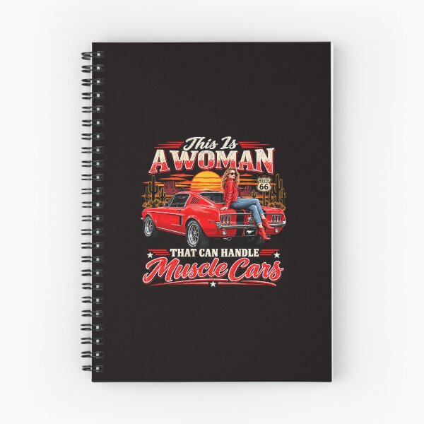 Item preview, This Is A Woman That Can Handle Muscle Cars T-Shirt designed and sold by TZehrfeldPhotos.