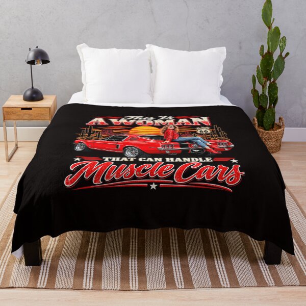 Item preview, This Is A Woman That Can Handle Muscle Cars T-Shirt designed and sold by TZehrfeldPhotos.
