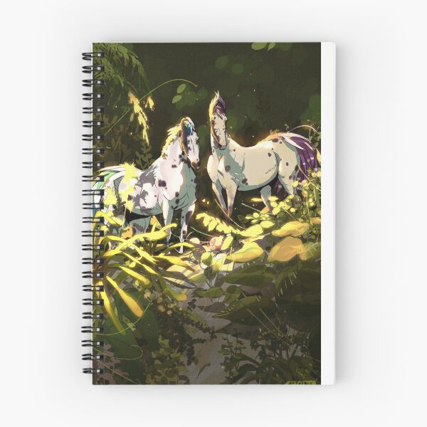 Item preview, Spotted Appaloosa Horses Sunlit Jungle Canopy designed and sold by AlexaFurqan.