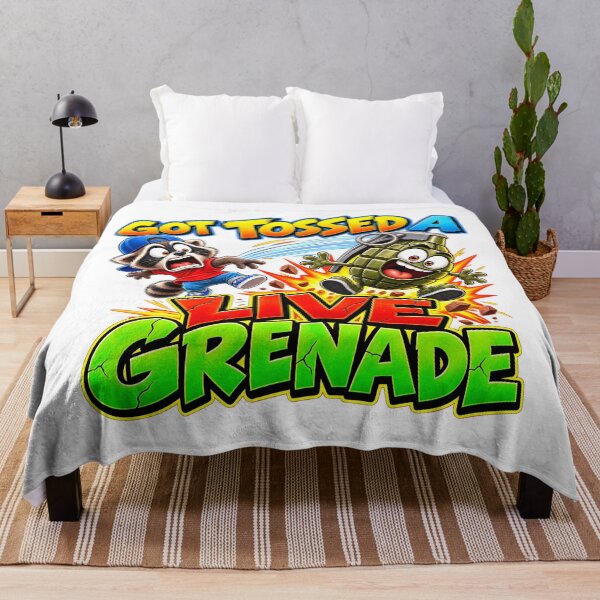 Item preview, GOT TOSSED A LIVE GRENADE designed and sold by Smoothseer.