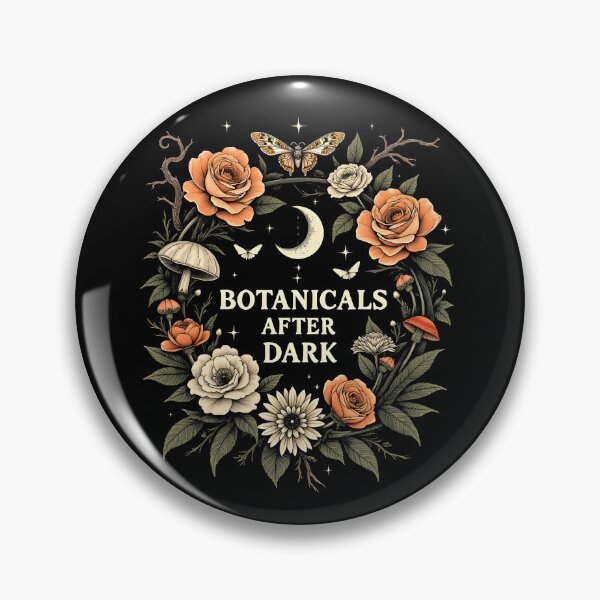 Item preview, Botanicals After Dark Gothic Botanical designed and sold by MooonTees.