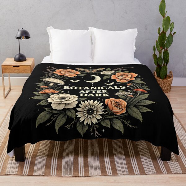 Item preview, Botanicals After Dark Gothic Botanical designed and sold by MooonTees.