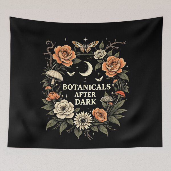 Item preview, Botanicals After Dark Gothic Botanical designed and sold by MooonTees.