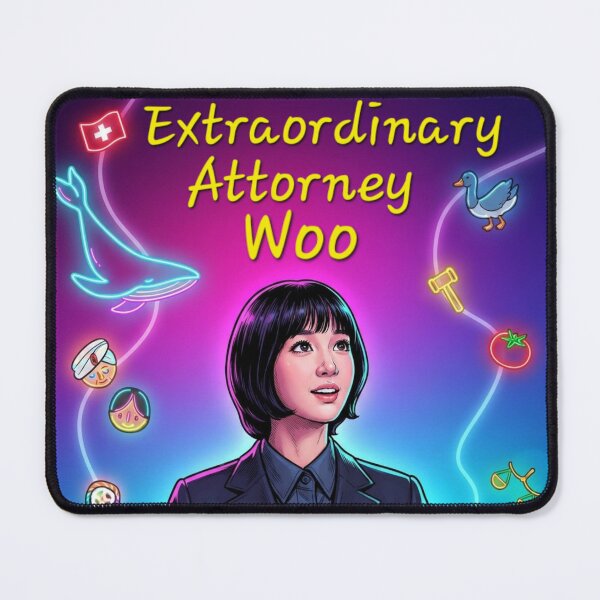 Item preview, EAW Woo Neon PEB KDrama Lgbtq+ Comic Book Art Home Wall Decor Print Poster Pride TV Series Movie Music designed and sold by Mind Space.