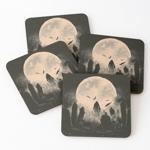 Item preview, Graveyard | T-Shirt designed and sold by NicolasGlowArt.