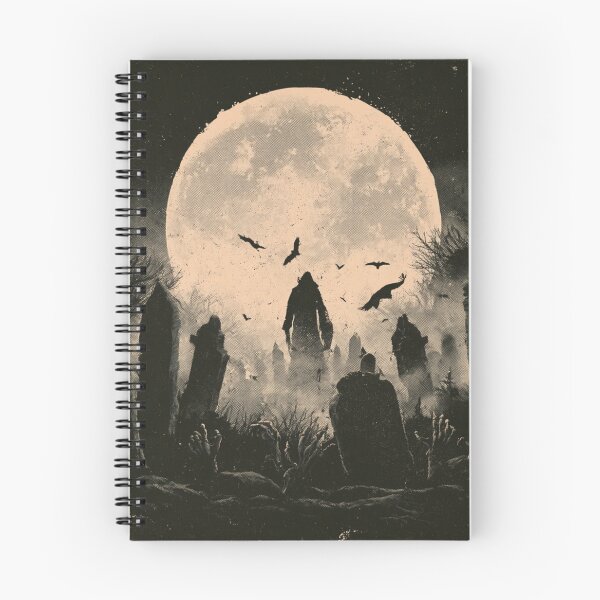 Item preview, Graveyard | T-Shirt designed and sold by NicolasGlowArt.