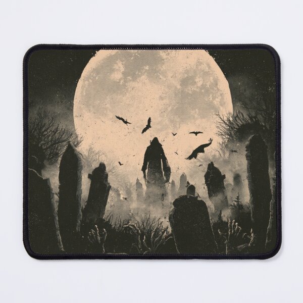 Item preview, Graveyard | T-Shirt designed and sold by NicolasGlowArt.