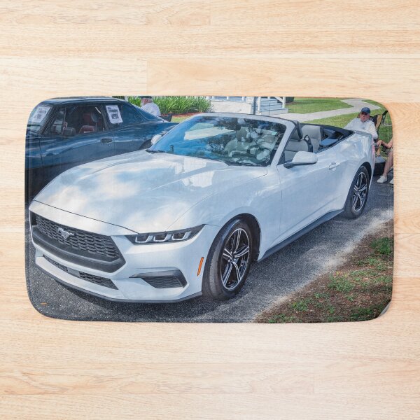 Item preview,   2024  Ford Mustang Convertible Side Profile Automotive Print designed and sold by RichFrancoCars.
