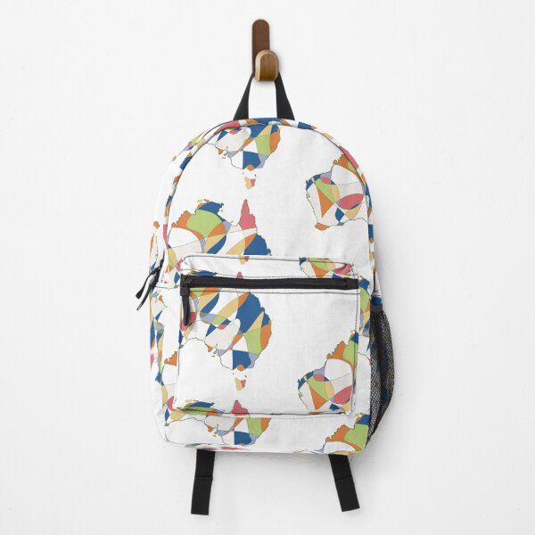 Item preview, Multicolour Shard Australia Map - Colourful States Line Art designed and sold by iampaulmorris.