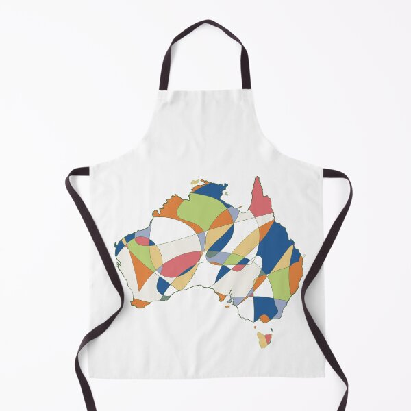 Item preview, Multicolour Shard Australia Map - Colourful States Line Art designed and sold by iampaulmorris.