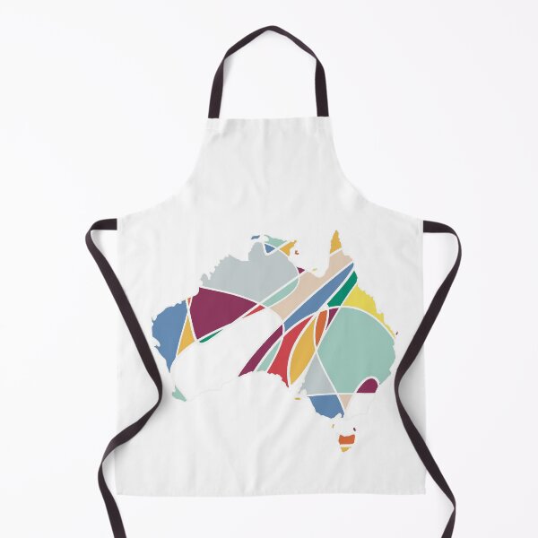 Item preview, Purple & Multicolour Shard Australia Map - Colourful States Line Art designed and sold by iampaulmorris.