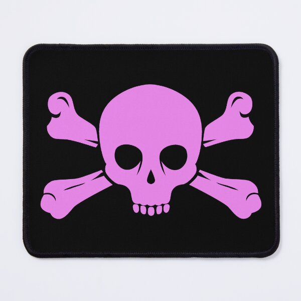 Item preview, Violet Halloween Jolly Roger Skull Design designed and sold by pattern-archive.