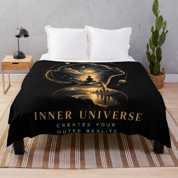 Item preview, Inner Universe – Creates Your Outer Reality | Cosmic Mindset designed and sold by Chirayu1111.