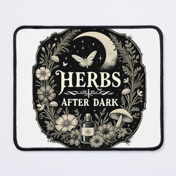 Item preview, Herbs After Dark Gothic Botanical designed and sold by MooonTees.