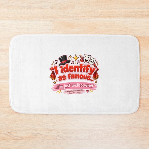 Item preview, I Identify As Famous Bold Statement Design with Tagline designed and sold by Tyler Rickard.