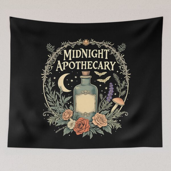 Item preview, Midnight Apothecary Gothic Botanical designed and sold by MooonTees.