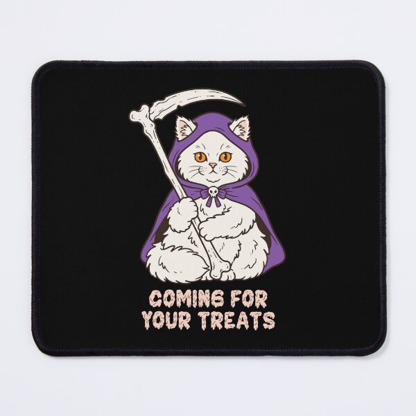 Item preview, Kawaii Grim Reaper Kitten Vector Illustration designed and sold by ZUMERI.