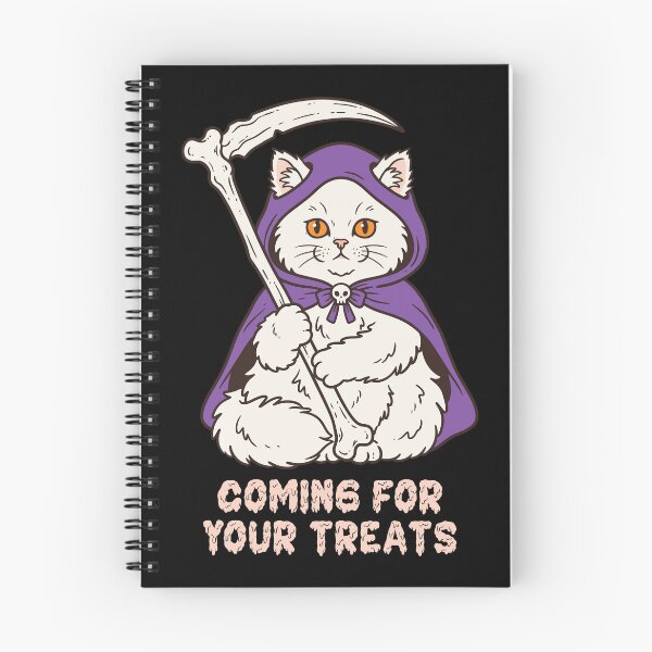 Item preview, Kawaii Grim Reaper Kitten Vector Illustration designed and sold by ZUMERI.