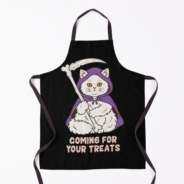 Item preview, Kawaii Grim Reaper Kitten Vector Illustration designed and sold by ZUMERI.