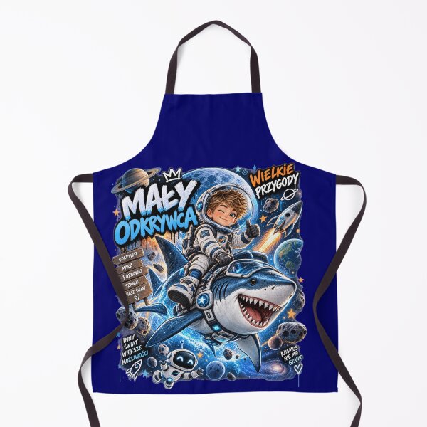 Item preview, Space Shark Adventure Boy designed and sold by MONIKA08 DESIGN.
