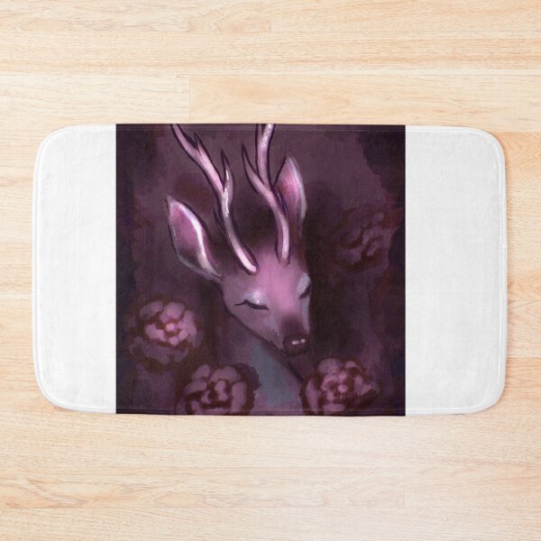 Item preview, Ethereal Mystic Stag Glowing Antlers Vintage Peonies designed and sold by AlexaFurqan.