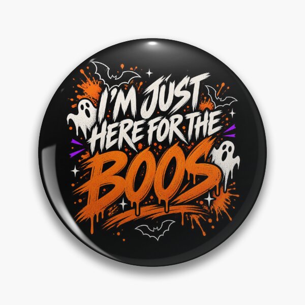 Item preview, I'm Just Here For The Boos designed and sold by Gabriela Mihai.