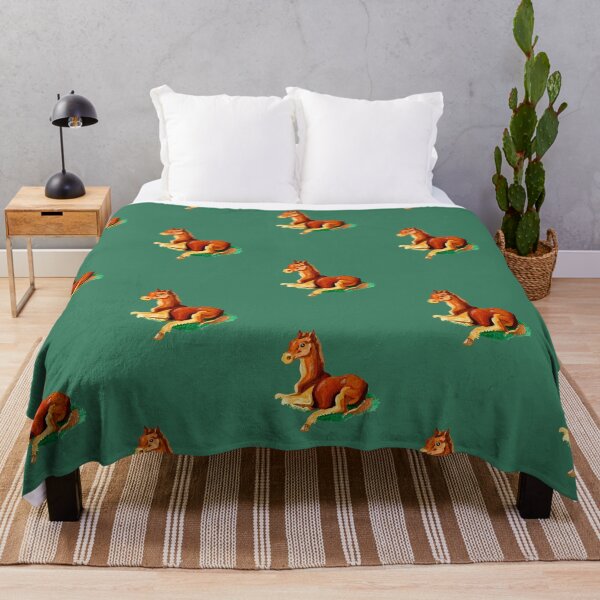 Item preview, A Foal in Field of Clovers designed and sold by ethanvsanders.