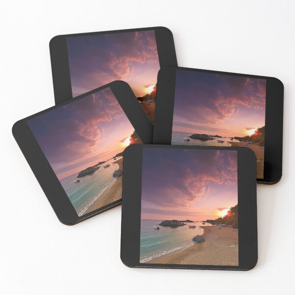 Item preview, Sunset At The Beach Of Stoupa In Peloponnesegreece. designed and sold by Soffez.