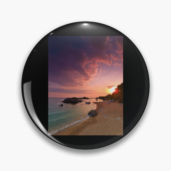 Item preview, Sunset At The Beach Of Stoupa In Peloponnesegreece. designed and sold by Soffez.