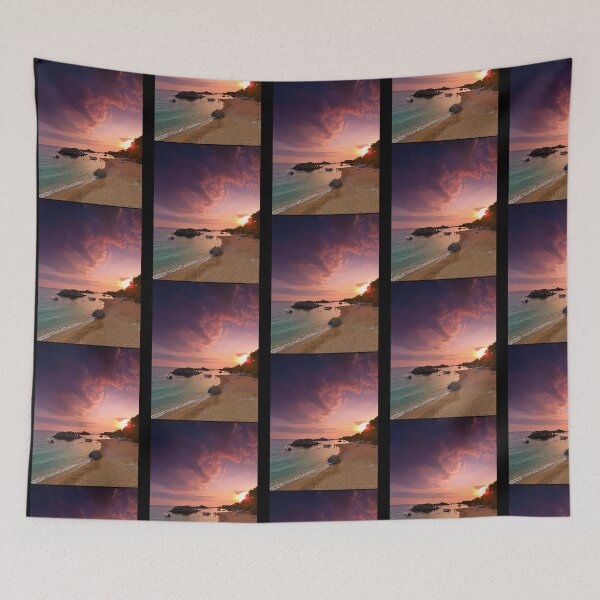 Item preview, Sunset At The Beach Of Stoupa In Peloponnesegreece. designed and sold by Soffez.