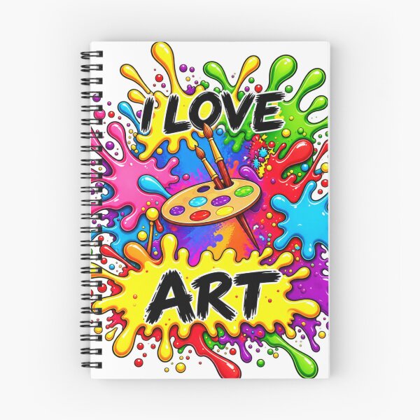Item preview, I Love Art Paint Splash Artist Design designed and sold by Yesmalady.