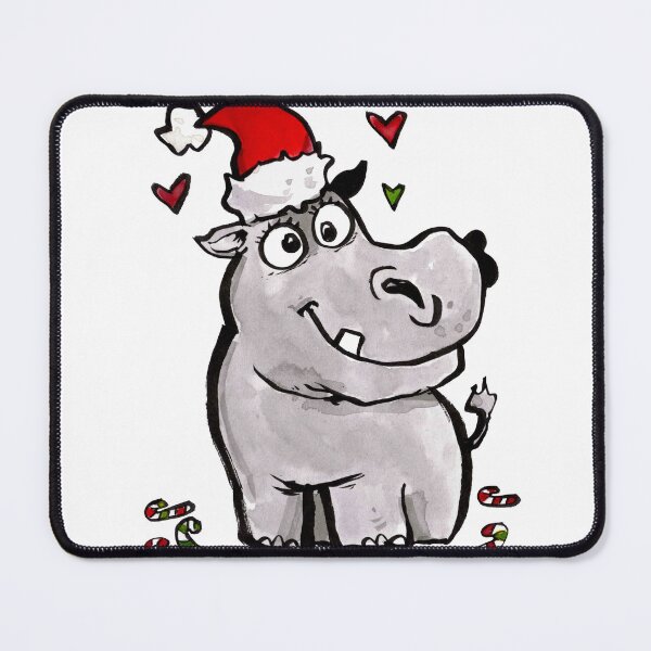 Item preview, Hippopotamus Santa designed and sold by Grasdal.