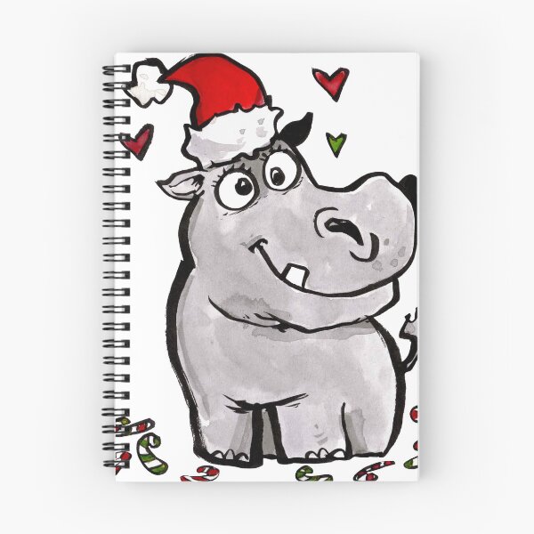 Item preview, Hippopotamus Santa designed and sold by Grasdal.