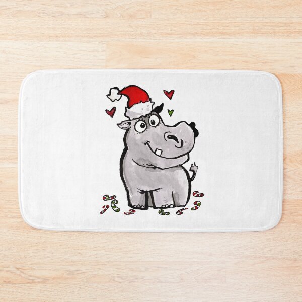 Item preview, Hippopotamus Santa designed and sold by Grasdal.