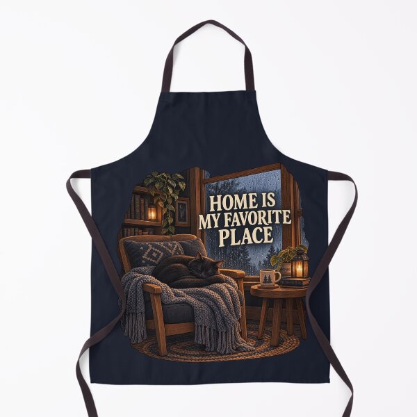 Item preview, Home Is My Favorite Place designed and sold by QuietNovaShop.
