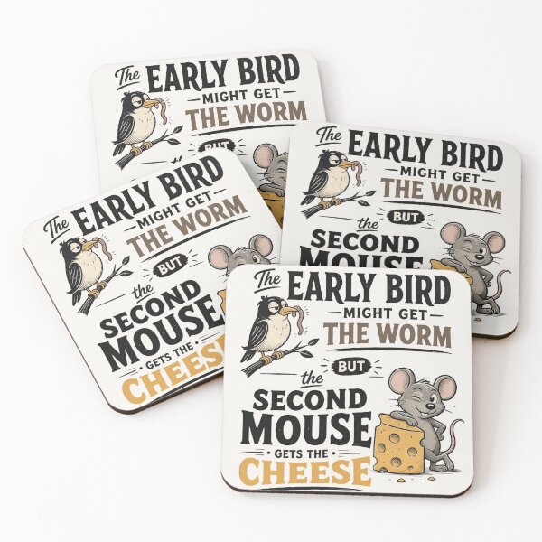 Item preview, Second Mouse Gets the Cheese - designed and sold by justcoolretail.
