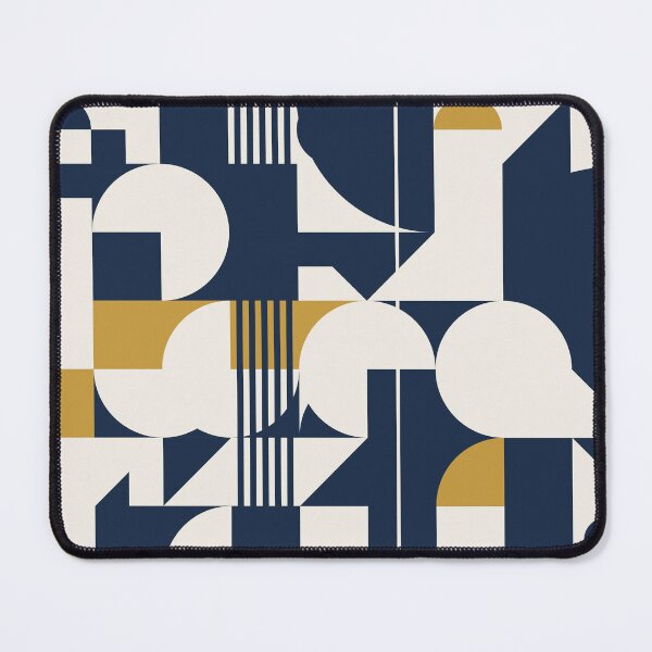Item preview, Structured Motion – Navy & Mustard designed and sold by TexSta.