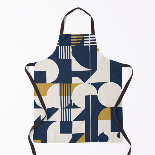 Item preview, Structured Motion – Navy & Mustard designed and sold by TexSta.