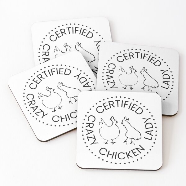 Item preview, Crazy Chicken Lady designed and sold by larazanja.